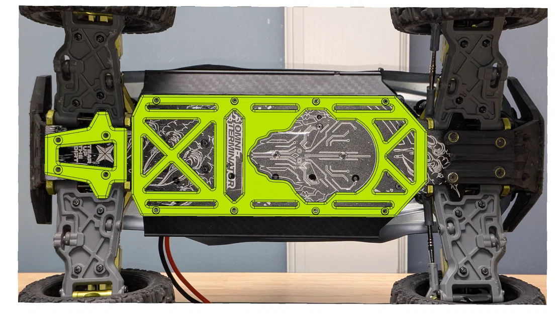 Tấm ốp bảo vệ gầm Rlaarlo Omni Terminator - Image 3