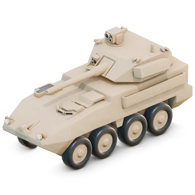 Down Range - Mô hình xe bọc thép Stryker Dragoon của Quân đội Hoa Kỳ - Image 1