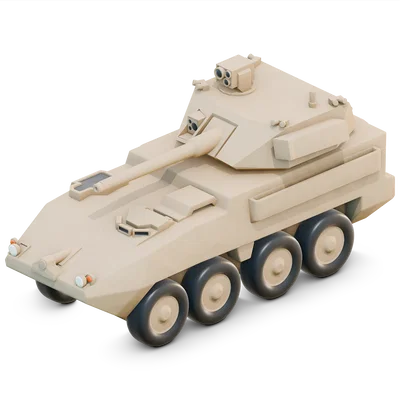 Down Range - Mô hình xe bọc thép Stryker Dragoon của Quân đội Hoa Kỳ