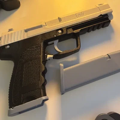Mô hình súng ngắn Evil SG-09 R (3D Printed) - Trưng bày cực chất