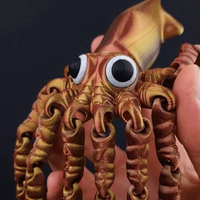 Mô hình Mực ống khớp nối (Articulated Squid)