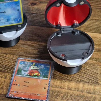 Đế Trưng Bày Thẻ Bài Pokemon Pokeball