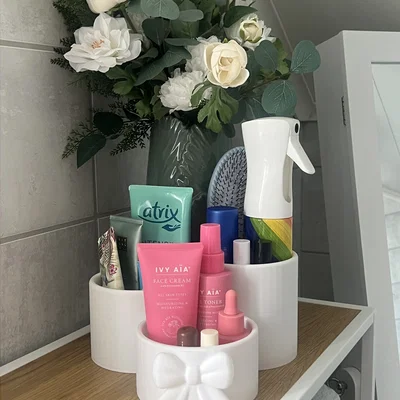 Khay đựng đồ cá nhân Bathroom Caddy - Thiết kế 3D ngăn nắp, dễ thương