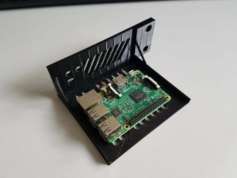 Khay gắn Raspberry Pi 2 và 3 vào tủ Rack 19 inch 1U chuyên nghiệp - Image 2