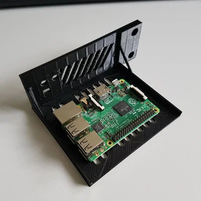 Khay gắn Raspberry Pi 2 và 3 vào tủ Rack 19 inch 1U chuyên nghiệp