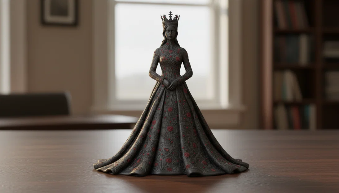 Crimson Queen - Quân Hậu Gothic Tinh Xảo - Image 1