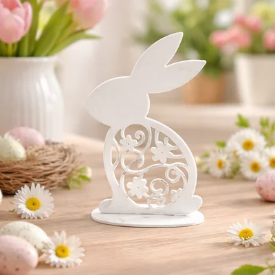 Mô hình trang trí chú thỏ Phục Sinh in 3D dễ dàng lắp ráp