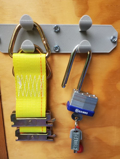 Giá treo dây đai chữ D cho hệ thống E-track - Image 3