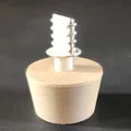 Nút bịt cho lỗ khoan trên nút cao su lên men - Thumbnail 3