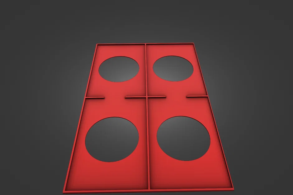 Khung ngăn cách Earth Insert (Bản remix chia nhỏ) cho máy in 3D - Image 1