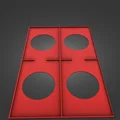 Khung ngăn cách Earth Insert (Bản remix chia nhỏ) cho máy in 3D - Thumbnail 1