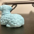 Mô hình chú cừu đáng yêu trang trí lễ Phục Sinh (Easter Lamb) 3D - Thumbnail 2