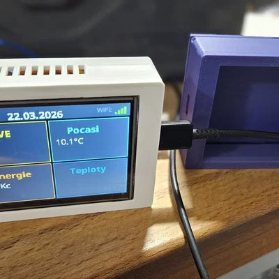 Hộp bảo vệ 3D cho màn hình TFT 2.8 inch và ESP32 S3