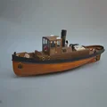 Mô hình tàu kéo cổ điển (Classic Wooden Tugboat) chi tiết để in 3D - Thumbnail 2