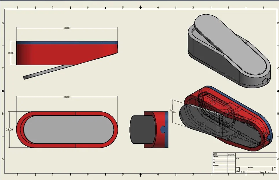 Móc Treo Tường Gập Gọn Chịu Lực (Folding Wall Hook Reinforced) In 3D - Image 1