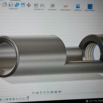 Phụ kiện in 3D hỗ trợ mài sạch pin 18650 cho máy Dremel 300