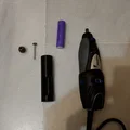 Phụ kiện in 3D hỗ trợ mài sạch pin 18650 cho máy Dremel 300 - Thumbnail 2