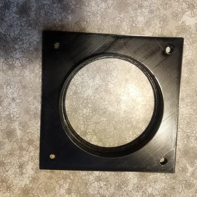 Khớp nối ống xả 90 độ cho Qidi Q2 (ống 80mm)