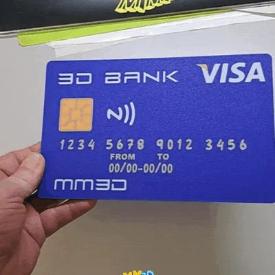 Thẻ Tín Dụng Khổng Lồ Siêu Hài Hước Có Khe Cắm NFC