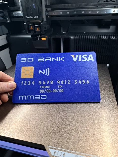 Thẻ Tín Dụng Khổng Lồ Siêu Hài Hước Có Khe Cắm NFC - Image 7
