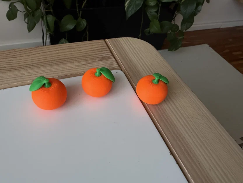 Mô hình Cam/Quýt thực tế (Orange/Mandarine) - Image 2
