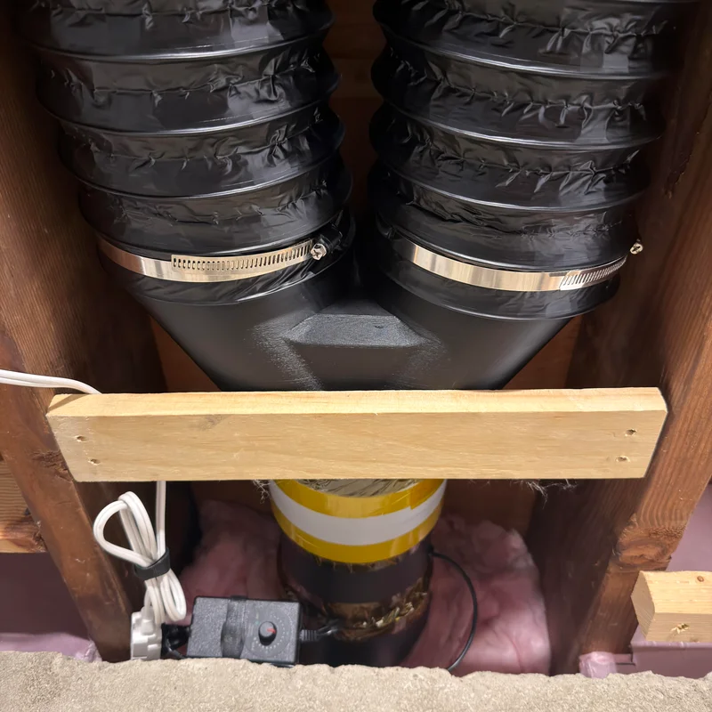 Bộ chia ống dẫn (Duct Splitter) 6 inch