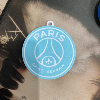 Móc khóa in 3D logo câu lạc bộ bóng đá PSG