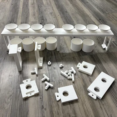 Cầu Lắp Ráp Vô Cực – Giá Đỡ Phễu Phân Loại Đồ Chơi Cho Bé