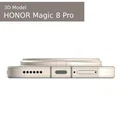 Mô hình 3D Honor Magic 8 Pro chi tiết cho thiết kế và in 3D - Thumbnail 2