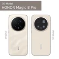 Mô hình 3D Honor Magic 8 Pro chi tiết cho thiết kế và in 3D - Thumbnail 8