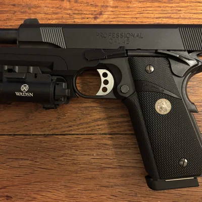Rail gắn đèn Airsoft cho TM 1911 (Lấy cảm hứng từ Surefire MR07)