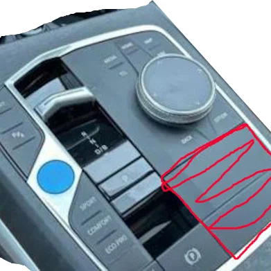 Khay chứa đồ cho bảng điều khiển trung tâm BMW i4