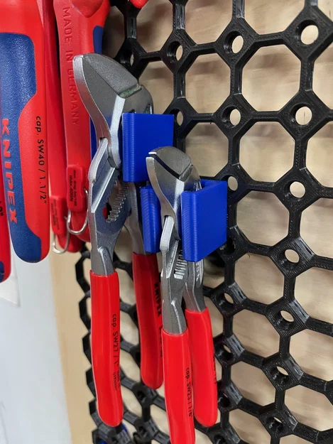Ngàm treo kìm mỏ lết Knipex trên Multiboard (gắn vuông góc) - Image 3