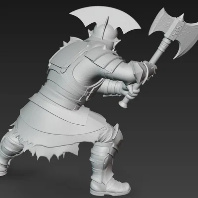 Mô hình chiến binh Uruk-hai 2 in 3D siêu chi tiết