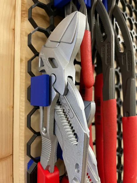 Ngàm treo kìm mỏ lết Knipex trên Multiboard (gắn vuông góc) - Image 4