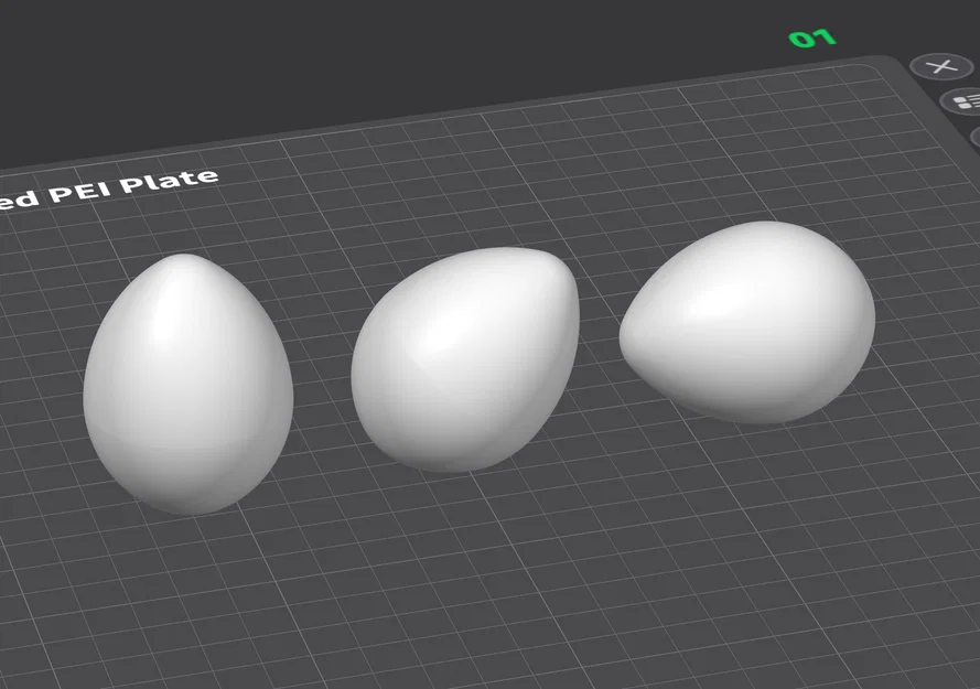 Bộ Eggcentric Trio — Bộ Trứng Trang Trí (Đứng, Nằm & Nghiêng) - Image 2
