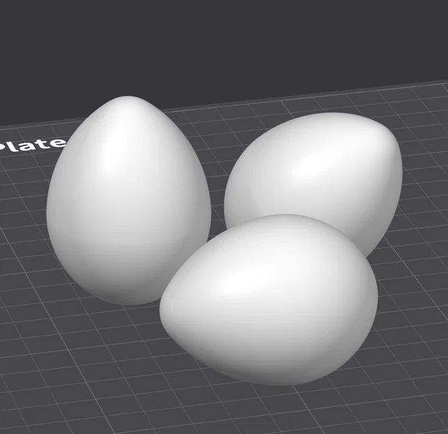 Bộ Eggcentric Trio — Bộ Trứng Trang Trí (Đứng, Nằm & Nghiêng) - Image 3