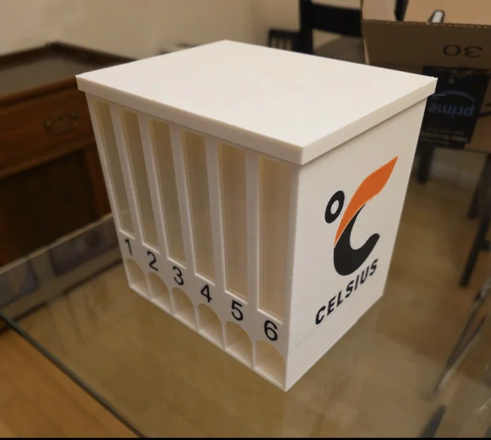 Khay 3D đựng gói nước uống Celsius - Giải pháp sắp xếp thông minh - Image 1