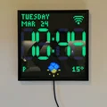 Giá treo tường cho Divoom Pixoo 64 dùng miếng dán Command Strip - Thumbnail 1