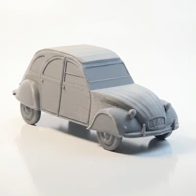 Mô hình in 3D Citroen 2CV - Biểu tượng xe cổ nước Pháp