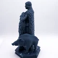 Mô hình 3D Freya - Thần thoại Bắc Âu phiên bản hình người - Thumbnail 3