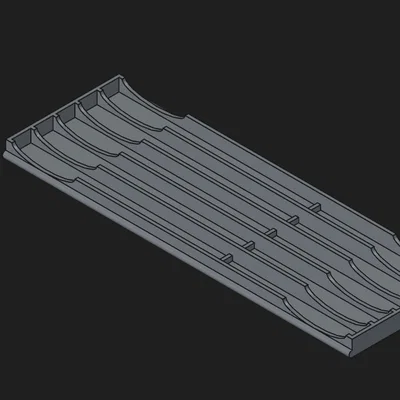 Hộp đựng bộ giũa mini (Needle Files) 100mm in 3D gọn gàng