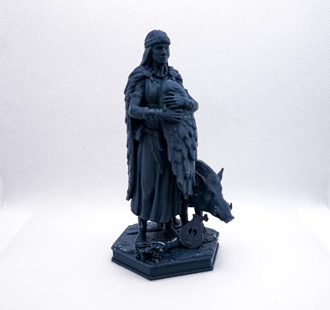Mô hình 3D Freya - Thần thoại Bắc Âu phiên bản hình người - Image 4