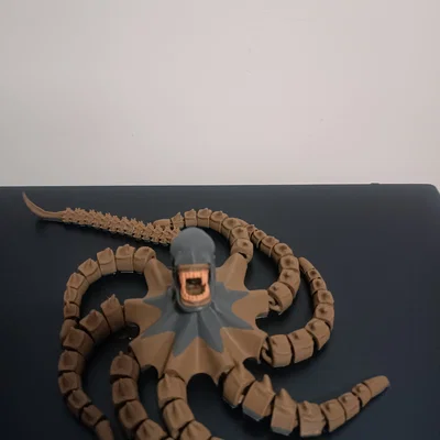 Mô hình Flexi Alien Squid: Bạch tuộc quái vật in 3D siêu linh hoạt