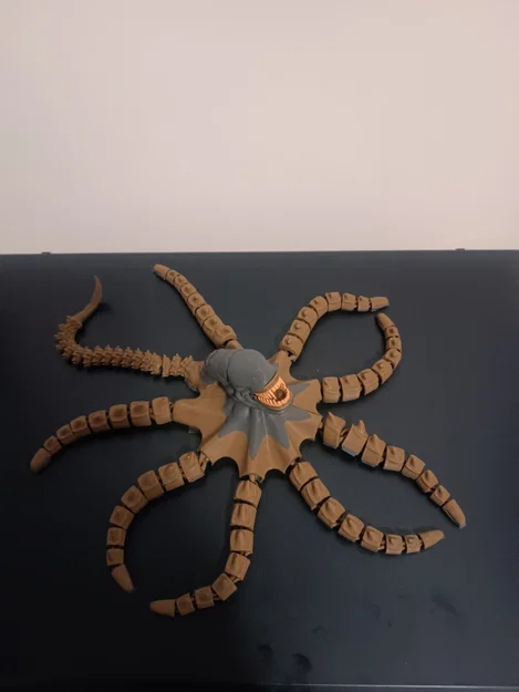 Mô hình Flexi Alien Squid: Bạch tuộc quái vật in 3D siêu linh hoạt - Image 2