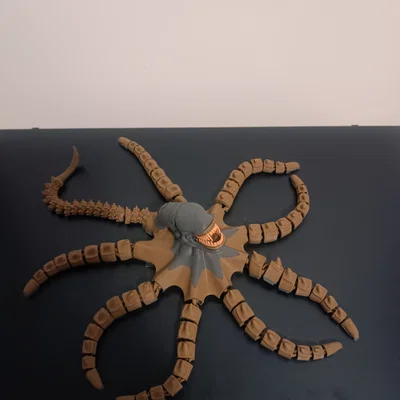 Mô hình Flexi Alien Squid: Bạch tuộc quái vật in 3D siêu linh hoạt