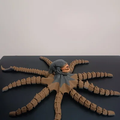 Mô hình Flexi Alien Squid: Bạch tuộc quái vật in 3D siêu linh hoạt