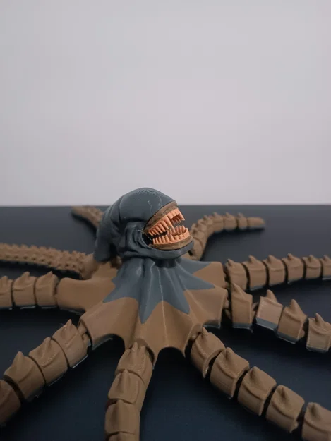 Mô hình Flexi Alien Squid: Bạch tuộc quái vật in 3D siêu linh hoạt - Image 4