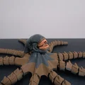 Mô hình Flexi Alien Squid: Bạch tuộc quái vật in 3D siêu linh hoạt - Thumbnail 4