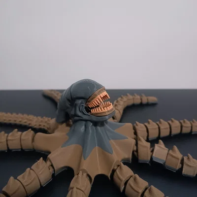 Mô hình Flexi Alien Squid: Bạch tuộc quái vật in 3D siêu linh hoạt
